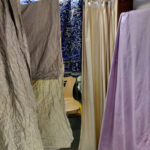 teinture des tissus de cantal comédie pour le spectacle sacré Geraud