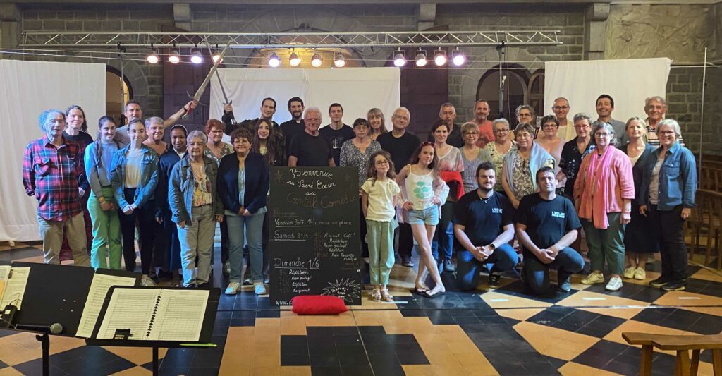 groupe comédiens cantal comédie
