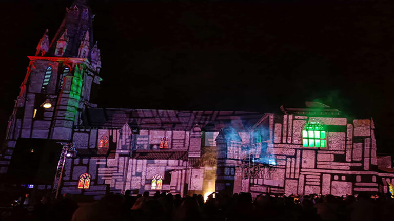 Inauguration du nouveau parvis de l'abbatial Saint Géraud